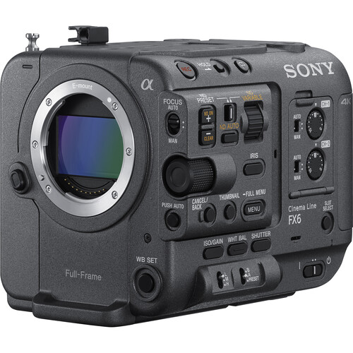 Alpha FX6 Full-Frame Cinema Camera (Body Only) Trade-in $700 BONUS 